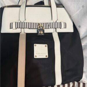 Henri Bendel Jetsetter Convertible Backpack with Dust bag